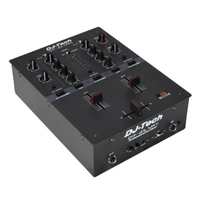 DJ-Tech - DIF-2S MKII - 2 CH. DJ Scratch Mixer w/ innoFADER Pro - Black - Image 1 of 2