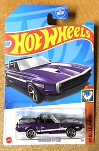 2023 Hot Wheels - #195 69 Shelby GT-500 PURPLE - Picture 1 of 1