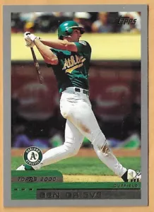 JERMAINE DYE KANSAS CITY ROYALS #116 - TOPPS CASI NUEVO - MONTADO 2000 - Imagen 1 de 2