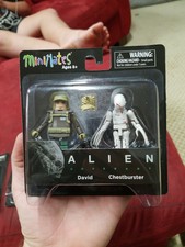 Alien Covenant Minimates David & Chestburster NEW, SEALED