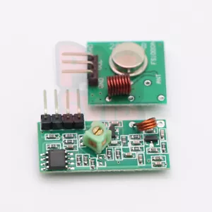 1PCS 433 Mhz DC 5V RF Transmitter & Receiver Module for Arduino Raspberry - Picture 1 of 1
