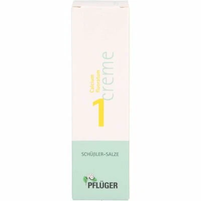 HOMÖOPATHISCHES LABORATORIUM ALEXANDER PFLÜGER GMBH & CO. KG BIOCHEMIE Pflüger 1 Calcium fluoratum Creme 75 g PZN05992667
