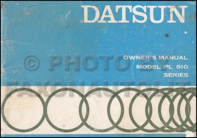 1971 Datsun 510 Proprietari Manuale Originale OEM Owner Utente Guida Libro PL510 - Immagine 1 di 2