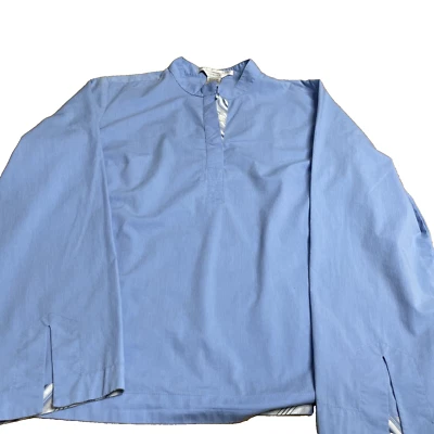 Top Pullover Geoffrey Beene Sport Elástico Talla 10 Manga 3/4 Azul Foto 1 de 4