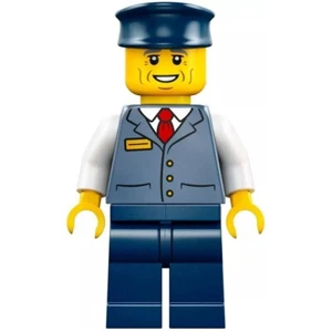 New LEGO City Minifigure Bus Driver from 60407 (cty1769) - Picture 1 of 1