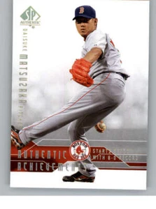 2008 SP Authentic Authentic Achievements #AA12 Daisuke Matsuzaka (ref 144585) - Picture 1 of 2