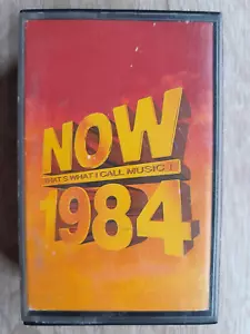 NOW THATS WHAT I CALL MUSIC 1984 - inc QUEEN, MADNESS - DOUBLE CASSETTE - RARE - Picture 1 of 5