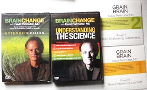 BRAIN CHANGE David Perlmutter MD Understanding the Science 8 Discs New Sealed - Picture 1 of 1