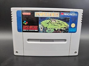 Populous Nintendo SNES Modul SNSP-PO-NOE - Bild 1 von 7