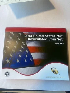 2014 14 coin US MINT close to $7 in face value Certificate of Authenticity - Picture 1 of 2