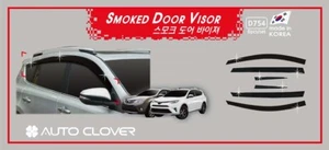 Smoke Weathershield Weather Shield 6pcs for 2013 ~ 2018 Toyota RAV4 - Picture 1 of 12