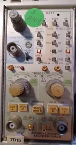 Tektronix 7D15 225MHz Frequency Counter/Timer 7000 Series Plugin - Picture 1 of 7