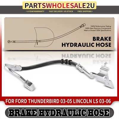 Manguera hidráulica de freno lateral derecho trasero para Ford Thunderbird 03-05 Lincoln LS 03-06 Foto 1 de 4