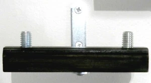 ESPOSITORE MANIGLIA RUBINETTO BIRRA MONTAGGIO A PARETE LOTTO DI 2 CADAUNO NERO INCLUDE STAFFE - Foto 1 di 2