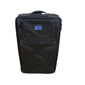 TUMI Alpha 2 Classic 22" Wheeled Expandable 4 Wheeled Carry On Black 22922DH - Picture 1 of 24