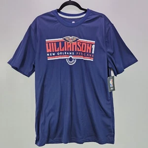 New Orleans Pelicans Nola Jersey Williamson 1 NBA Men's Large Navy Blue - Picture 1 of 12