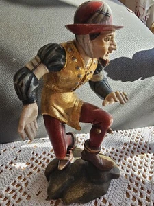 Moriskentänzer Holzfigur 19 cm Handarbeit geschnitzt Erasmus Grasser | #E8 - Bild 1 von 4