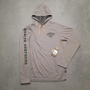 Howler Bros Loggerhead Hoodie Men Medium Smoke Grey Shirt Pullover Hooded Adult - Picture 1 of 10