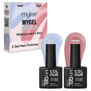 Mylee MYGEL Midsummer's Day Gel Nail Polish Colour Set UV LED 2x10ml - Picture 1 of 8