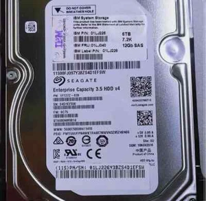 DISK SEAGATE 6TB 7.2K 12G SAS ENTERPRISE CAPACITY V5 3.5" PN: ST6000NM0014 - Photo 1/5