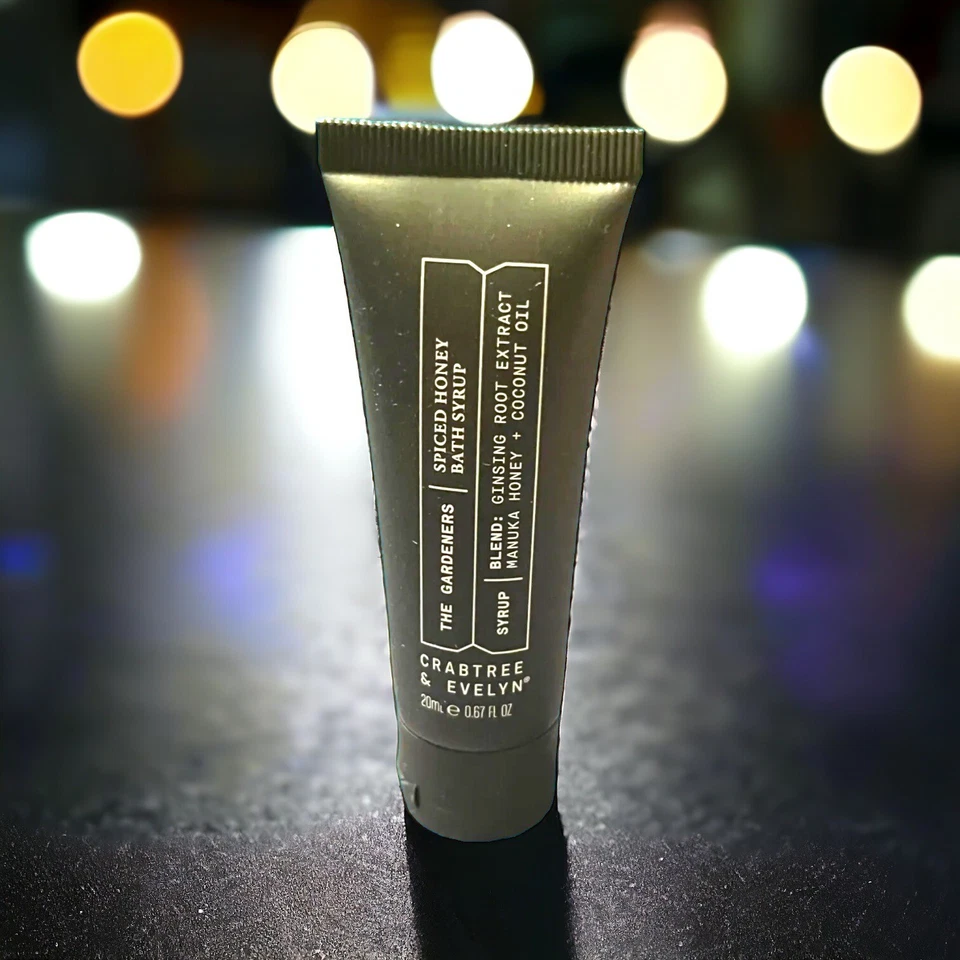 Crabtree & Evelyn The Gardeners Spiced Honey Bath Syrup 20 Ml Travel Size