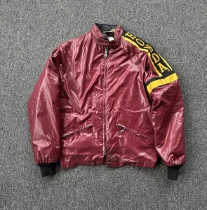 Vintage Hondaline Classic Motorcycle Pit Jacket Puffer Honda Dual Layer Small - Picture 1 of 5