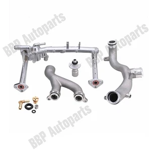 6pcs Upgraded Aluminum Coolant Water Pipe Kit for Land Rover Range Rover 3.0 SC - Picture 1 of 5