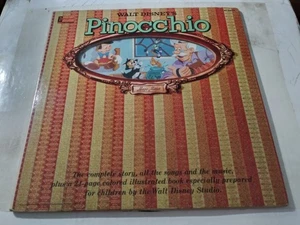 Walt Disney - Walt Disney's Story Of Pinocchio VG++ RE Disneyland LP Record 1966 - Picture 1 of 6