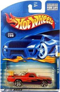 2001 Hot Wheels #200 '68 El Camino China base - Picture 1 of 1
