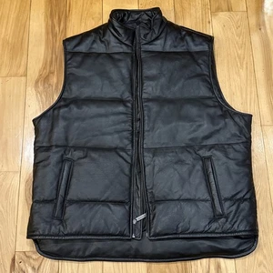 Heineken Herren Lederweste schwarz Gr. XL XXL L - Bild 1 von 10