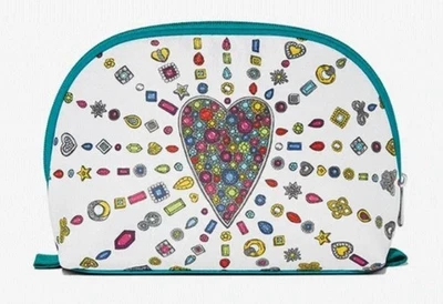 Juego de 2 bolsas de cosméticos Brighton Charmed LOVE de dos tamaños BNWT SELLADAS en bolsa Foto 1 de 4