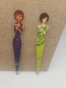 2 Diva Tweezers Surgical Grade Stainless Steel, New. (C) - Picture 1 of 3