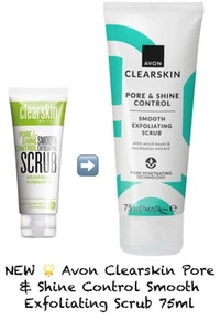 NEW 🌟 Clearskin Pore & Shine Control Smooth Exfoliating Scrub 75ml - Bild 1 von 1