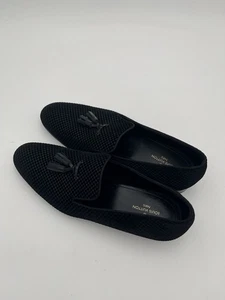 Louis Vuitton Tassel Loafers, Woven/checkered fabric texture - size 10.5 - Picture 1 of 6