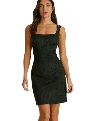 Conjunto Top y Falda Vintage Alberto Makali and Cache Collab Negro Texturizado Foto 1 de 4