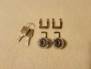 2 Stück - Schreibtisch Schubladenschloss Schrankschlösser mit Schlüssel - Bild 1 von 3