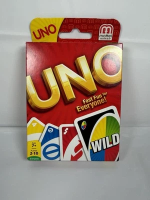 Mattel UNO Card Game with Customizable Wild Cards - Image 1 of 4