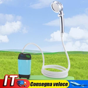 Doccia da campeggio esterna Doccia da 4800 mAh Impermeabile (regolazione a tre m - Foto 1 di 6