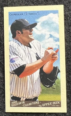 2009 Goodwin Champions mini tobacco - #133 - Joba Chamberlain - Yankees - Image 1 of 2