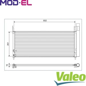 CONDENSER AIR CONDITIONING 822640 FOR LEXUS HS 2AZ-FXE 2.4L 4cyl HS - Picture 1 of 6