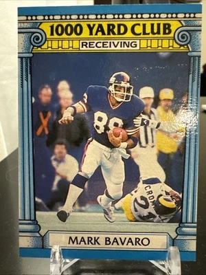 1987 Topps #24 Mark Bavaro 1000 Yard Club New York Giants - Image 1 of 3