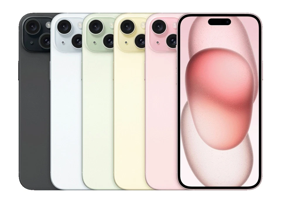 Apple iPhone 15 Plus 6,7 Zoll iOS 5G Smartphone 128GB 256GB 512GB alle Farben - Bild 1 von 1