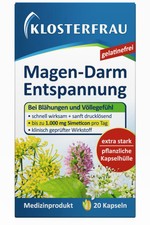 Klosterfrau Magen Darm Entspannung 20 Kapseln Blähungen Völlegefühl drucklösend