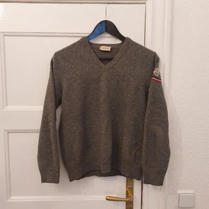 Moncler Damen Maglione Tricot Scollo Grösse XL Grau - Bild 1 von 7