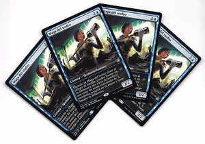 4 TROPHY's MAGE - Full Art Kaladesh MtG Magic Maga Del Trofeo Spanish NM x4 - Picture 1 of 1
