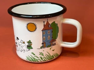 Muurla MOOMIN Characters Metal Enamel 12 oz Coffee Mug - Picture 1 of 6