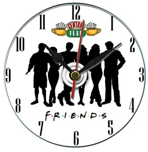 Friends gift idea DVD Desk clock, Can be personalised, Free p&p - Picture 1 of 3
