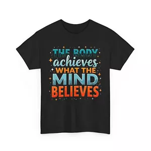 Motivational Quote T-Shirt, Inspirational, Positive Mindset Shirt Positive Vibes - Picture 1 of 15