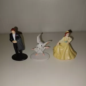 Shell Promo Don Bluth Anastasia Dimitri Bartok Anya Lot of 3 Figures Figurines - Picture 1 of 2