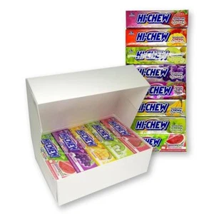 Hi-Chew Sticks Assorted 8 Flavors Fruit Chewy Candies Gift Boxed (15-Pcs) - Picture 1 of 6